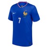 Camisola França Griezmann 7 Homen Equipamento 1ª Euro 2024